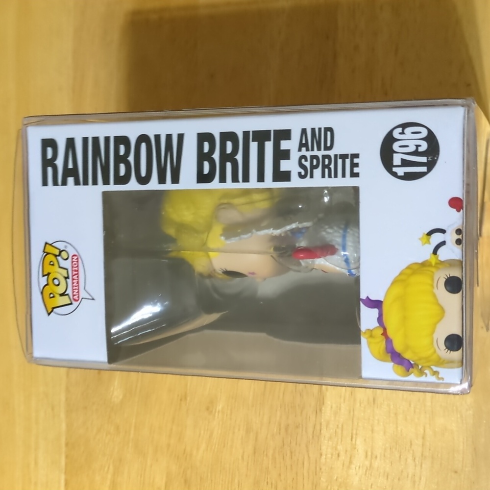 Rainbow Brite and Sprite Funko Pop With Protector - Picture 2 of 6